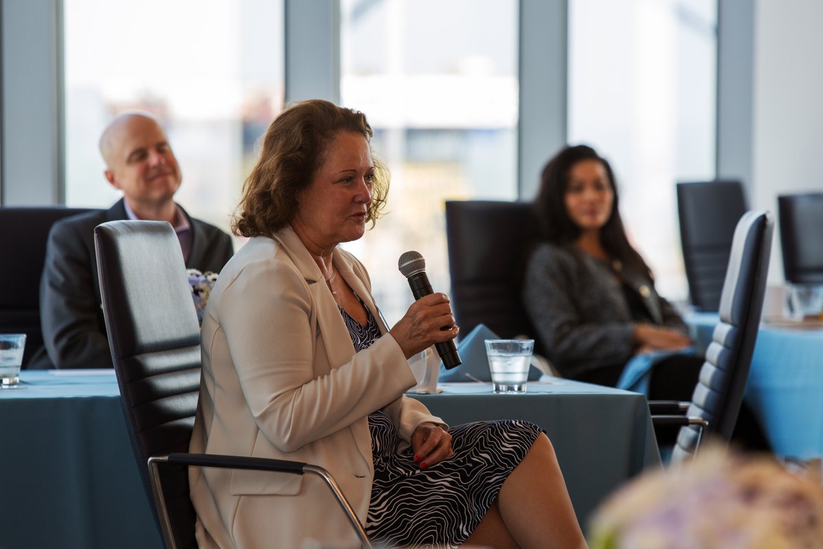 Last month, our President &amp; CEO, <a href="/LaurenCristella/">Lauren Cristella</a>, was joined by former City Solicitor &amp; current Morgan Lewis partner Diana Cortes for a fireside chat organized by our Buchholz fellows. They covered public service, fighting inequality through law, and community leadership.