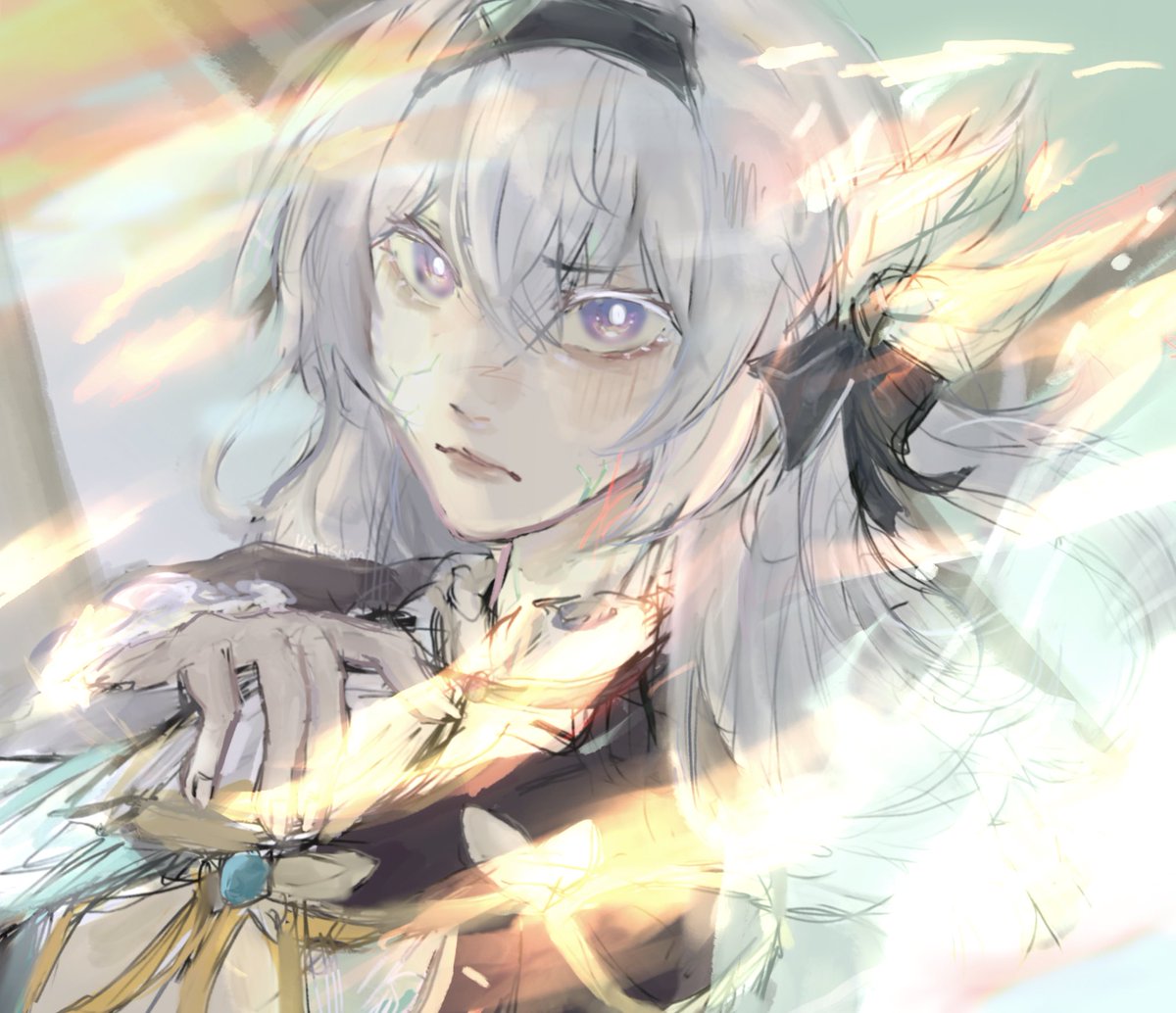 kittisunni's tweet photo. SHE TURNED HER SWAG ON 😱😱
#HonkaiStarRail #FireFly #hsrfa https://t.co/SM08NBduOU