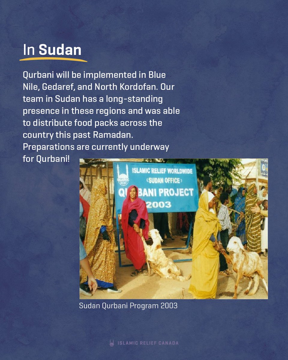 Those in Sudan and Gaza have been suffering for too long, not knowing when their next meal is coming. With famine threatening both areas, meat seems like an impossible commodity, however, this Dhul Hijjah, we plan to deliver your qurbani to our 
(1/2)