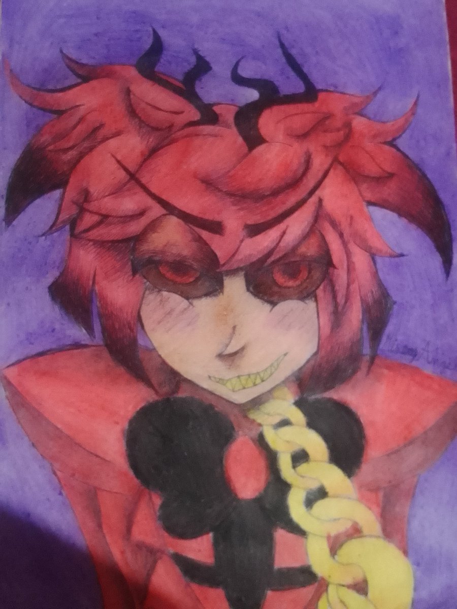 LYresim's tweet photo. Holi vengo a compartirles un Alastor encadenado :3 denme atención porfa 
#bottomalastor #alastor #hazbinhotel #alastorNSFW #appleradio #radioapple https://t.co/AgVAndp8AD