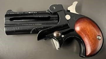 Tsa_SouthWest's tweet photo. Regardless of size or caliber a firearm in carryon🧳is not allowed. @AUStinAirport @TSA officers intercepted the 58th gun this year, from making it onboard an airplane. Pack your own🧳arrive early &amp; #AskTSA on all social media platforms if you have questions. https://t.co/LjZ45yuB3G