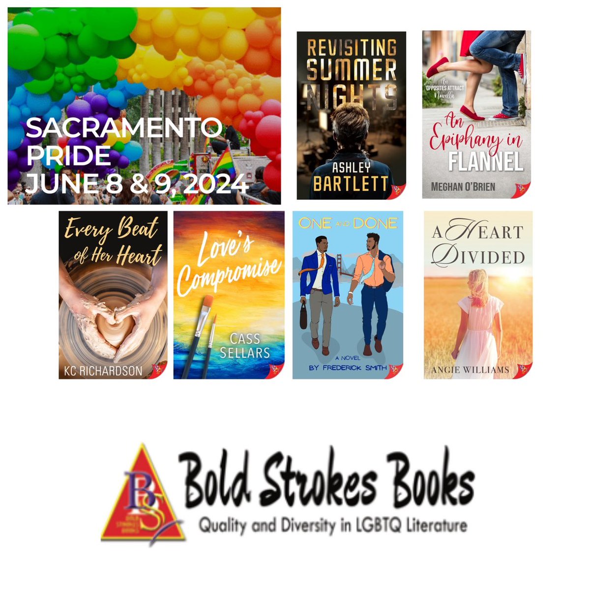 I’m back baby!!! I’ll be at <a href="/SacPride/">Sacramento Pride</a> this weekend! Come say hi and buy my book and tell me my outfit is cute. (<a href="/KCRichardson7/">KC Richardson</a> and <a href="/fsmith827/">Frederick Smith (he/him)</a> will also probably have cute outfits)
