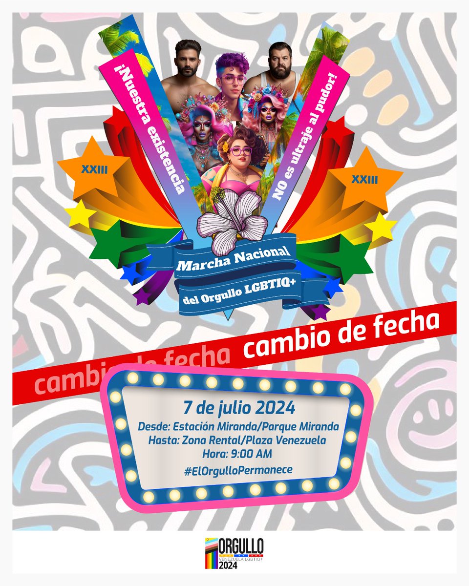 El cambio de fecha obedece a la realización del simulacro electoral el domingo 30 de junio como antesala de las próximas elecciones en el país. 

La finalidad es asegurar que nuestra movilización, al igual que todos los años, sea segura y de amplia participación.