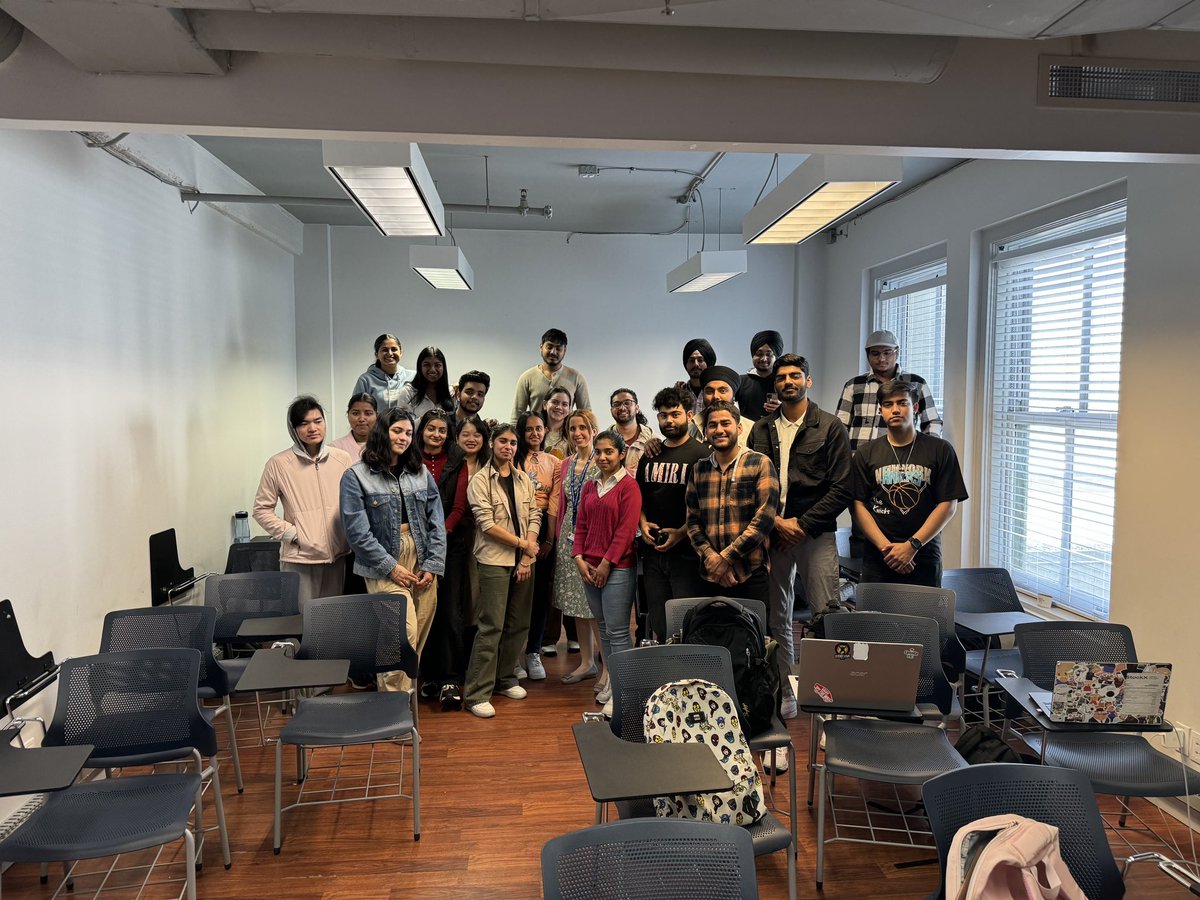 nischal855's tweet photo. Last week of the semester and we captured this amazing group photo.
You guys were amazing 🤩 Thank you everyone Thank you @WahibaChair @Elvalfisher professors #UCWCOMM205 #Classphoto #endofsemester https://t.co/frBobvf73q