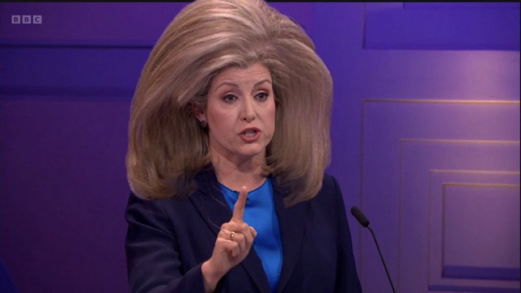 <a href="/PennyMordaunt/">Penny Mordaunt</a> Every time you lied, your hair got bigger 

#bbcdebate
