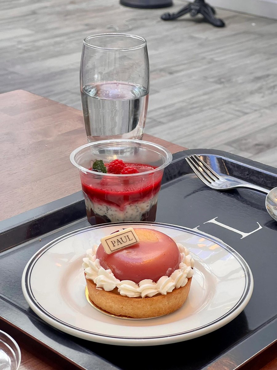 🍑Vancouver｜Discovered a super delicious French peach tart!!!
📍 Paul Restaurant, Café and Bakery Today