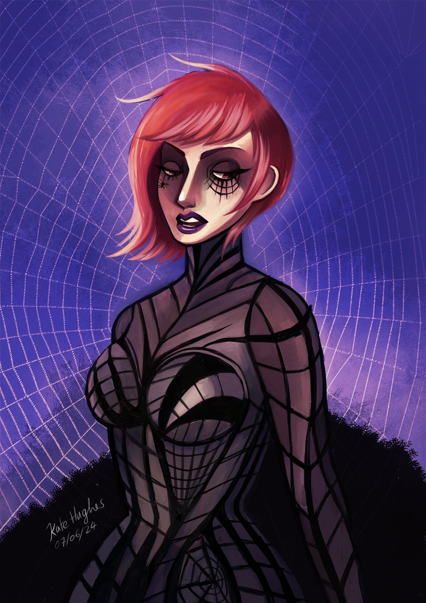 kate_arts's tweet photo. Repaint of an old piece of mine - Ulala in thee Thierry Mugler bodysuit #persona2 #ulalaserizawa #oldsona #fanart #thierrymugler https://t.co/kIMfX3urBm