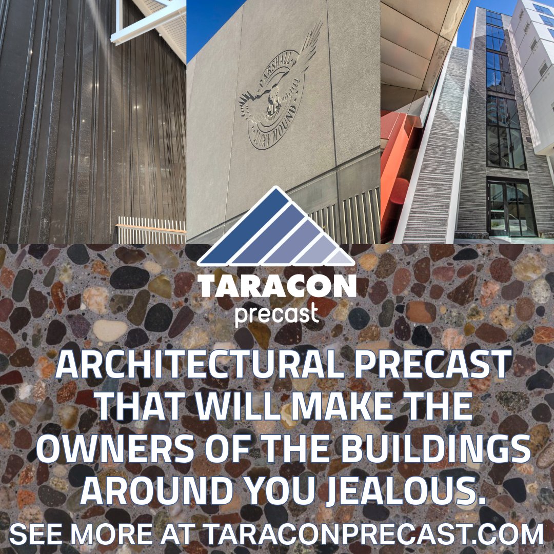 TaraconPrecast's tweet photo. ๐ฝ๐ช๐๐ก๐๐๐ฃ๐ ๐๐ฃ๐ซ๐ฎ ๐๐จ ๐ง๐๐๐ก!
Taracon Precast's architectural precast solutions will make your building the most coveted on the block!
Check out our website https://t.co/h4GuzOSzCv & get ready to make your neighbors jealous!
#PrecastDesign #BuildingEnvy #Architecture https://t.co/R4ONsAhi9Q