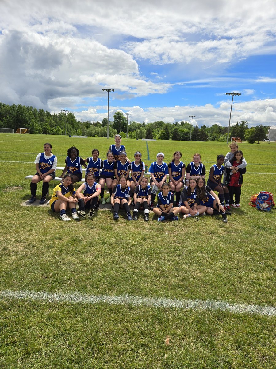 Congratulations to our Intermediate girls soccer team who played in a tournament today.  Although it wasn't the final you were hoping for but we are extremely proud of you all.