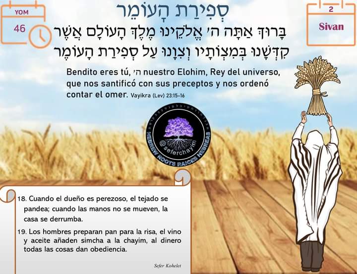 seferchayim's tweet photo. Omer Día 46 https://t.co/UCMVPSOSWH
