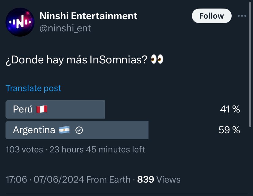 ArgDreamcatcher's tweet photo. Actualmente hay 3 encuestas de ninshi!

Una en twitter, otra en instagram y otra en facebook!

Les recordamos que sigue siendo importante spamear por comentarios!🇦🇷✨

tw:https://t.co/HIxiwYwDNM

ig:https://t.co/nI2ODCNse6

Face: https://t.co/6Q6kymA6wE https://t.co/SBbD8dOD9s