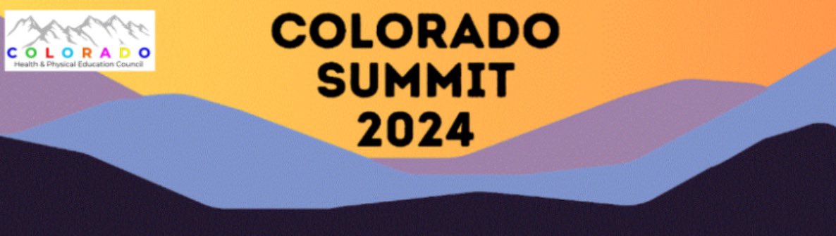 rtmshphysed's tweet photo. Thx to the Colorado Health and Physical Education Summit for allowing @SHPhysEd and me the opportunity to present. Thx to the amazing participants that shared their knowledge while being open to learn. Thx @passion4physed2. https://t.co/6zrYA6pbfy