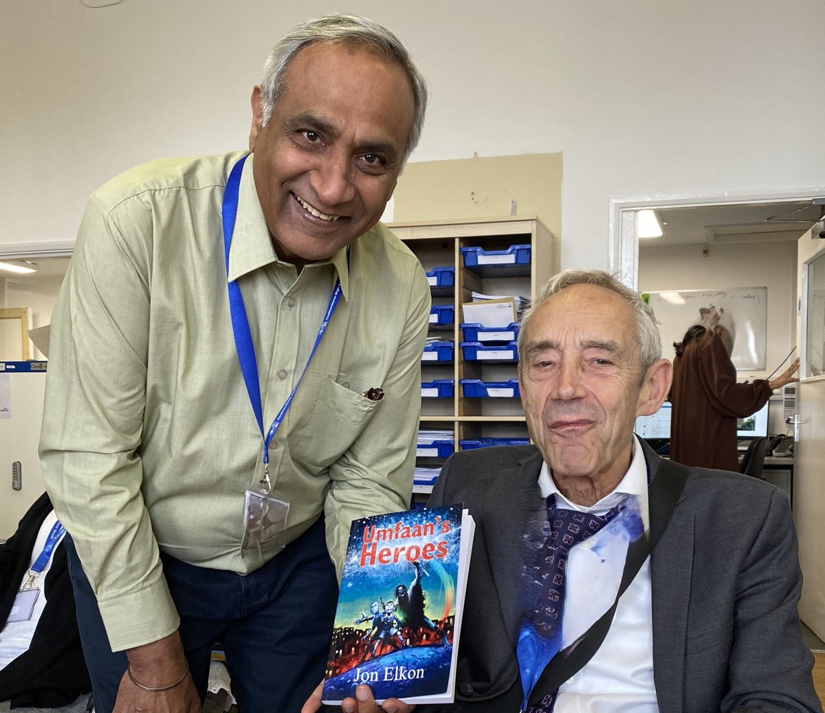 With fellow author <a href="/jonelkon/">Jon Elkon</a>