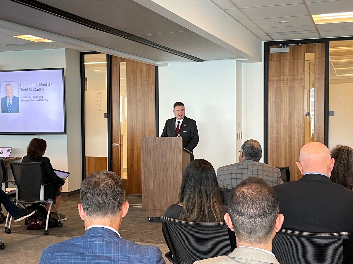 ToddJMcCarthy's tweet photo. It was a pleasure to speak yesterday at “The Future Frontiers: Navigating Citizen Experience in the Era of Cyber Security, Artificial Intelligence, and Digital Trust” event hosted by #GovTechON and CIO.
#onpoli #tech #ai #digitaltrust #cybersecurity https://t.co/heZWWmK40B