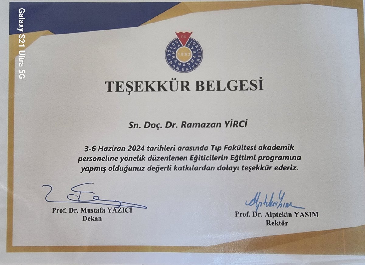ryirci's tweet photo. Fakültemizde düzenlenen eğiticilerin eğitimi programı kapanış töreninden geriye kalanlar... #ksu, #ksuegitim https://t.co/z0DzYnwuP0