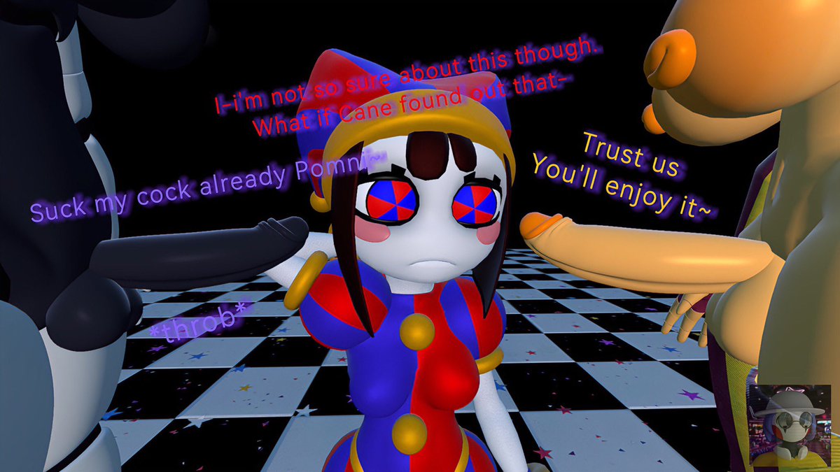 Stuff_Bot1's tweet photo. Stuff Bot x Sundrop x Pomni (sfm)
Yes I decided to try something new and turned them into comics for a better effect
#Fnaf #FnafSecurityBreach #staffbot #stuffbot #pomni #TheAmazingDigitalCircus #futa #futarani #SFM #3DModel #3d #fnafnsfw #Nsfw #rule34
Model by: @FnafNightbot https://t.co/8uXvppgv4q
