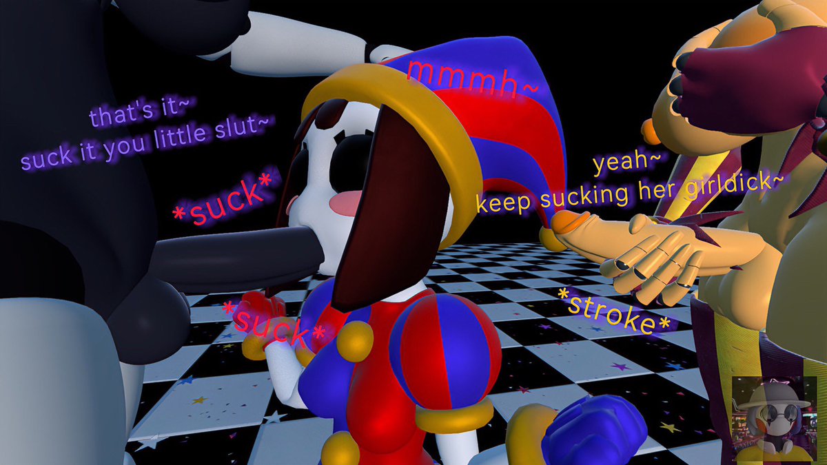 Stuff_Bot1's tweet photo. Stuff Bot x Sundrop x Pomni (sfm)
Yes I decided to try something new and turned them into comics for a better effect
#Fnaf #FnafSecurityBreach #staffbot #stuffbot #pomni #TheAmazingDigitalCircus #futa #futarani #SFM #3DModel #3d #fnafnsfw #Nsfw #rule34
Model by: @FnafNightbot https://t.co/8uXvppgv4q