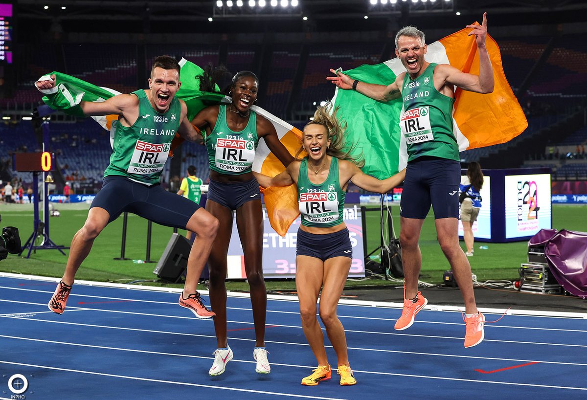 Inphosports's tweet photo. "The Fab Four" 🇮🇪🥇 (📸 @MorganTreacy) https://t.co/Pqvw66V5Ox