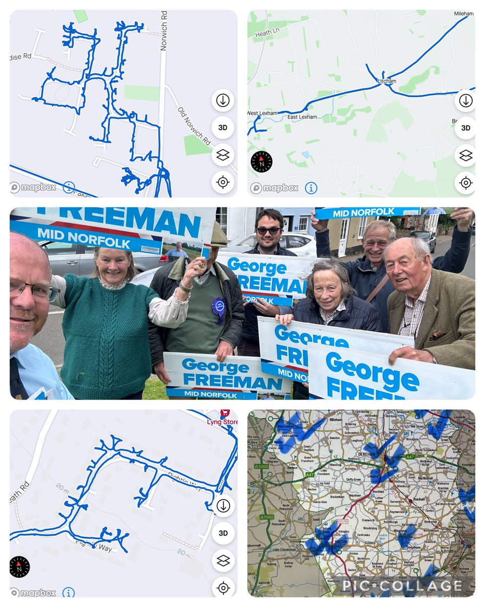 MPGeorgeFreeman's tweet photo. Day 14.  

1500 doors knocked-on today across Mid Norfolk:

🏡 Lyng
🏡 Bawdeswell 
🏡 Litcham
🏡 E+W Lexham

c9000 doors in all 📈

#ItStartsHere
 🤝 https://t.co/2wbc9WKVfu