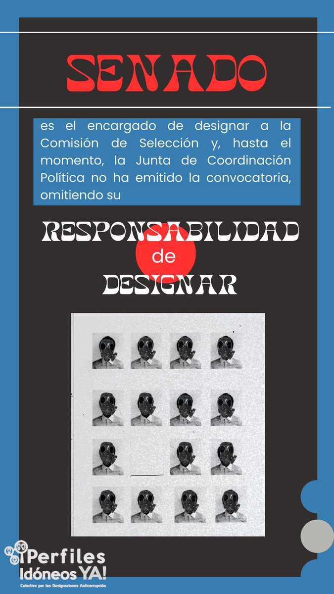 IdoneosYa's tweet photo. #Entérate ¿Sabes qué está pasando en el @ComiteCPC? El día de hoy se generó una vacante, pero esta es indefinida porque no hay quién lleve el proceso de designación para designar @PerfilesIdoneosYa. Aquí te contamos más 🤓👇 https://t.co/36gLOciVck