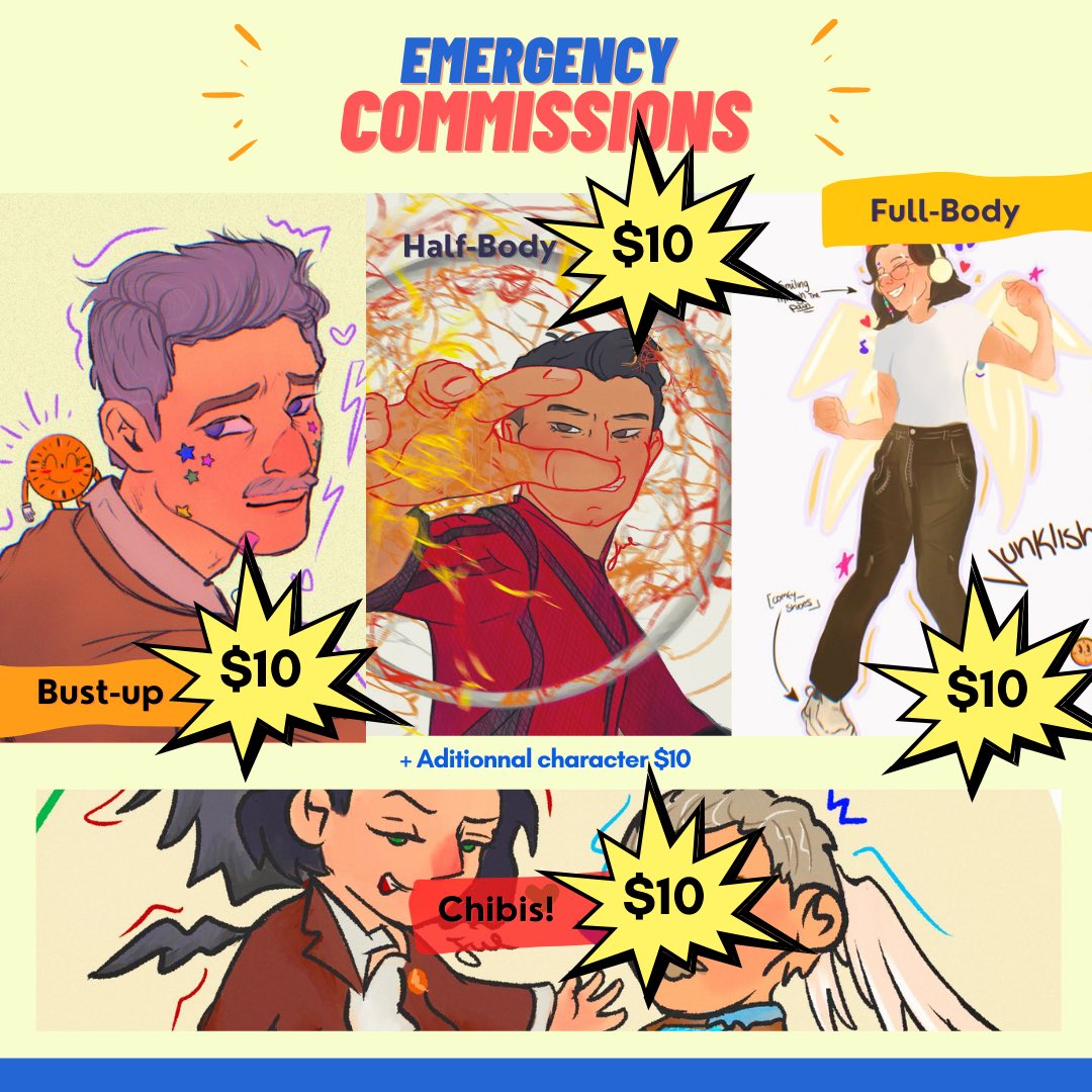 junklish's tweet image. hi! Im opening emergency commission, I got robbed and lost everything of value.

Everything is for $10 
I draw sfw and nsfw. Human, humanoid and animals :)

Repost are very appreciated 🫶🏼