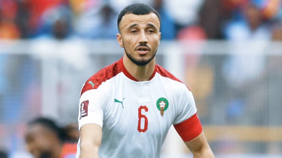 11LionsNL's tweet photo. You have Chadi Riad and you play with a grandfather Saiss, stop the favoritism at Morocco.🤢🤮 https://t.co/Dh2CkJbHfB