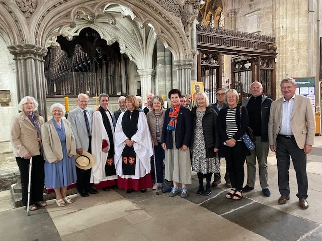 Chris Palmer (@chrisjipalmer) on Twitter photo Great to welcome people from Teign Valley & Haldon Hill Mission Community this afternoon, to see the cathedral. I had the privilege to tell them about the Development Project. <a href="/ExeterCathedral/">ExeterCathedral</a> Great to welcome people from Teign Valley & Haldon Hill Mission Community this afternoon, to see the cathedral. I had the privilege to tell them about the Development Project. <a href="/ExeterCathedral/">ExeterCathedral</a>