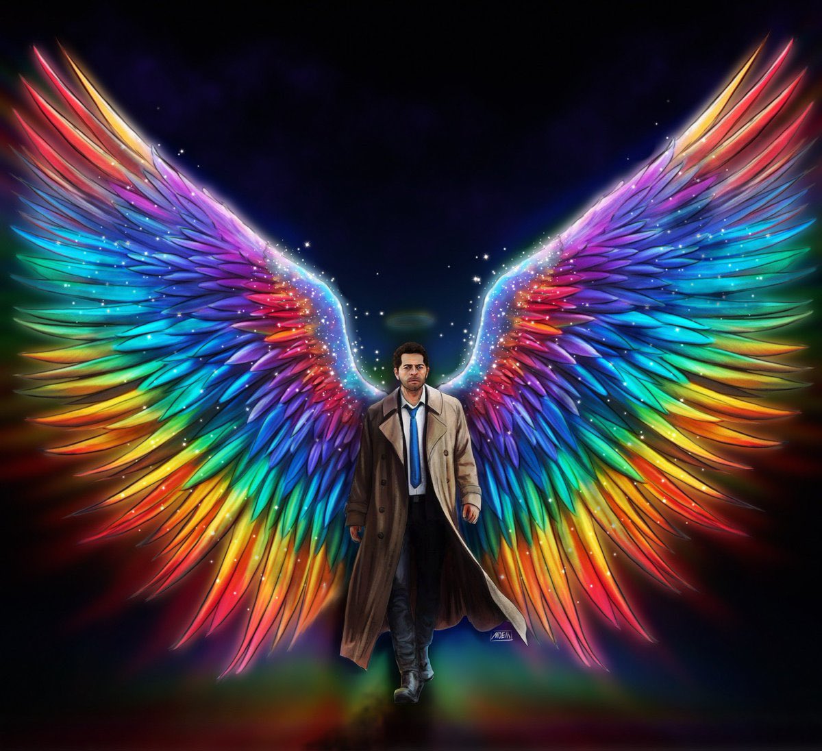Misha Collins tweet media
