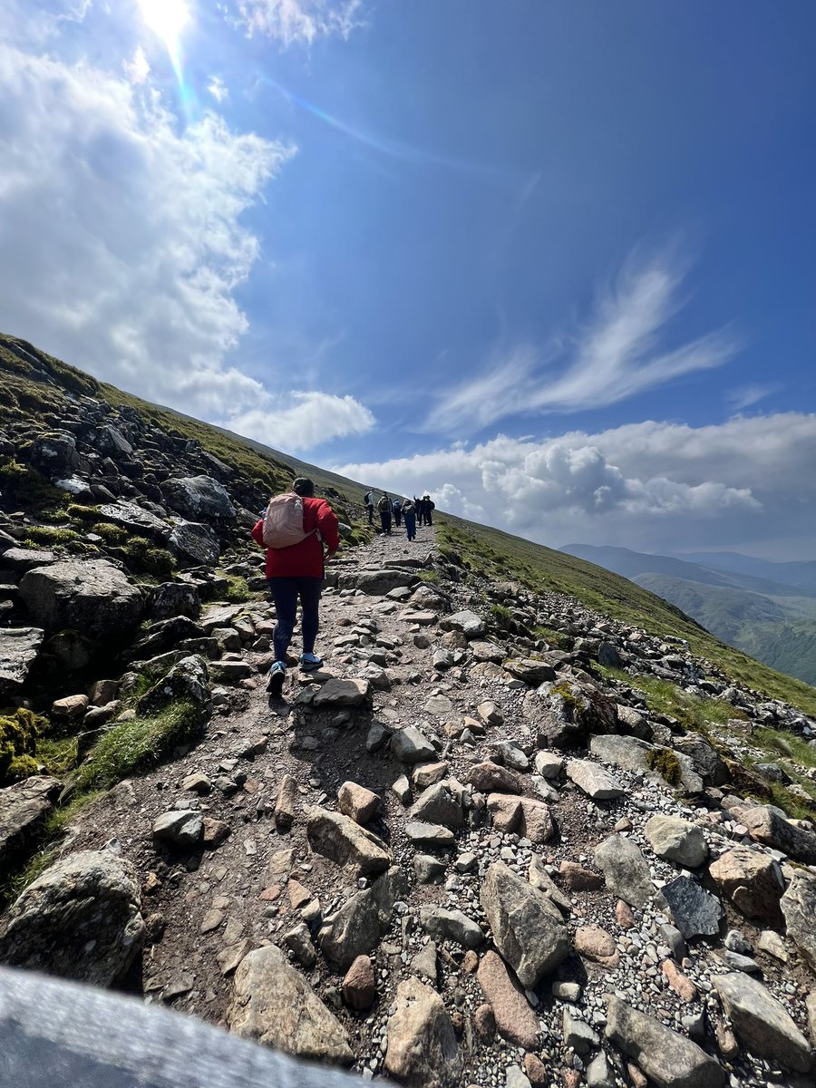 SASB_SCIENCE's tweet photo. A massive well done to our pupils who gave their all today, even with the disappointment that we were unable to climb to the summit due to the dangerous conditions forecast. We still made it to 3,000ft (Munro height!) more photos to follow 🤩 https://t.co/1dL2gauGm2