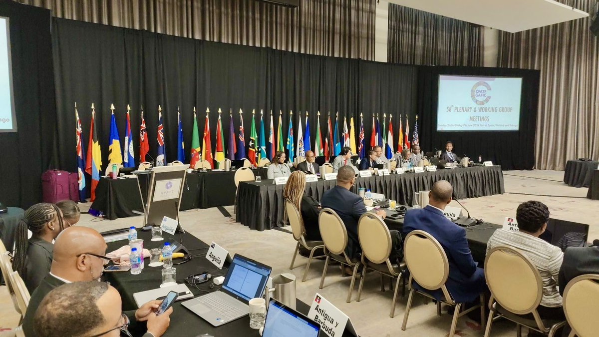 OEA_DDOT's tweet photo. #ThisWeek we participated as observers at the @CFATFGAFIC 58th Plenary and Working Group Meetings in Port of Spain, Trinidad and Tobago🇹🇹.
#OAS #OAS_DTOC #FATF #CFATF #OEA #OEA_DDOT #GAFI #GAFIC https://t.co/15e2LFtgHP