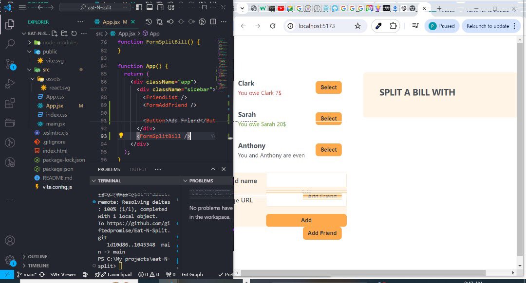 PromiseNwankw14's tweet image. Day 16 of 60
#60Dayscodingchallenge
#ReactJs
It is said that you learn how to code by coding and you learn how to build by building.
Today, I started building another project so as to practice more and get more familiar with all that I have learned so far.