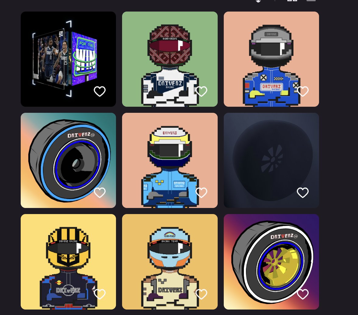 I just realized I have some extra @DriverzWorld nfts!!

RT this and hit me with the VROOOOOOOM in the replies and I will randomize and give some away!!