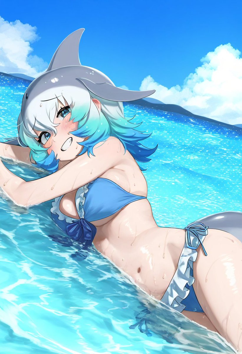 ビキニ姿のドルカちゃん (2/2) 