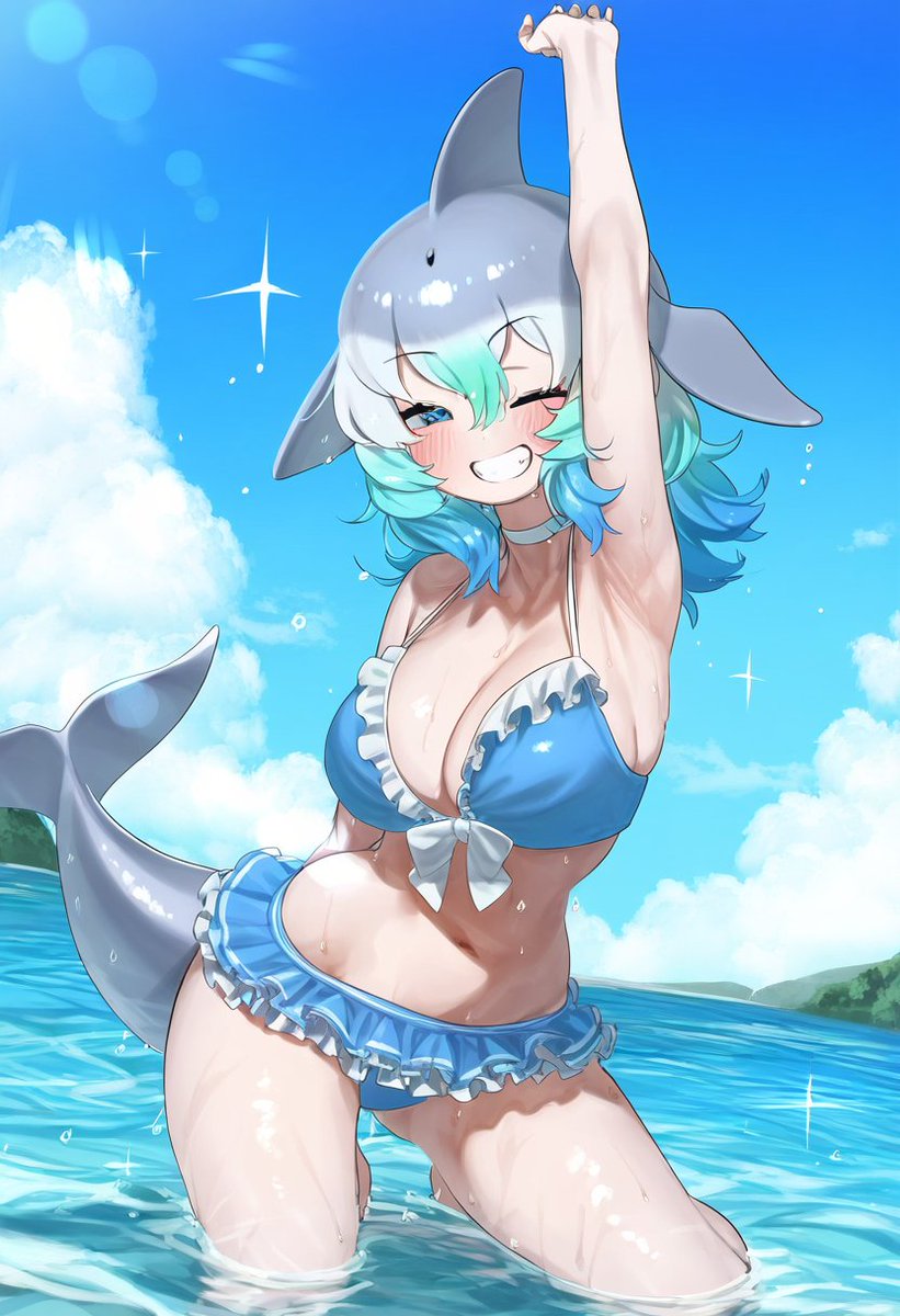 ビキニ姿のドルカちゃん (2/2) 