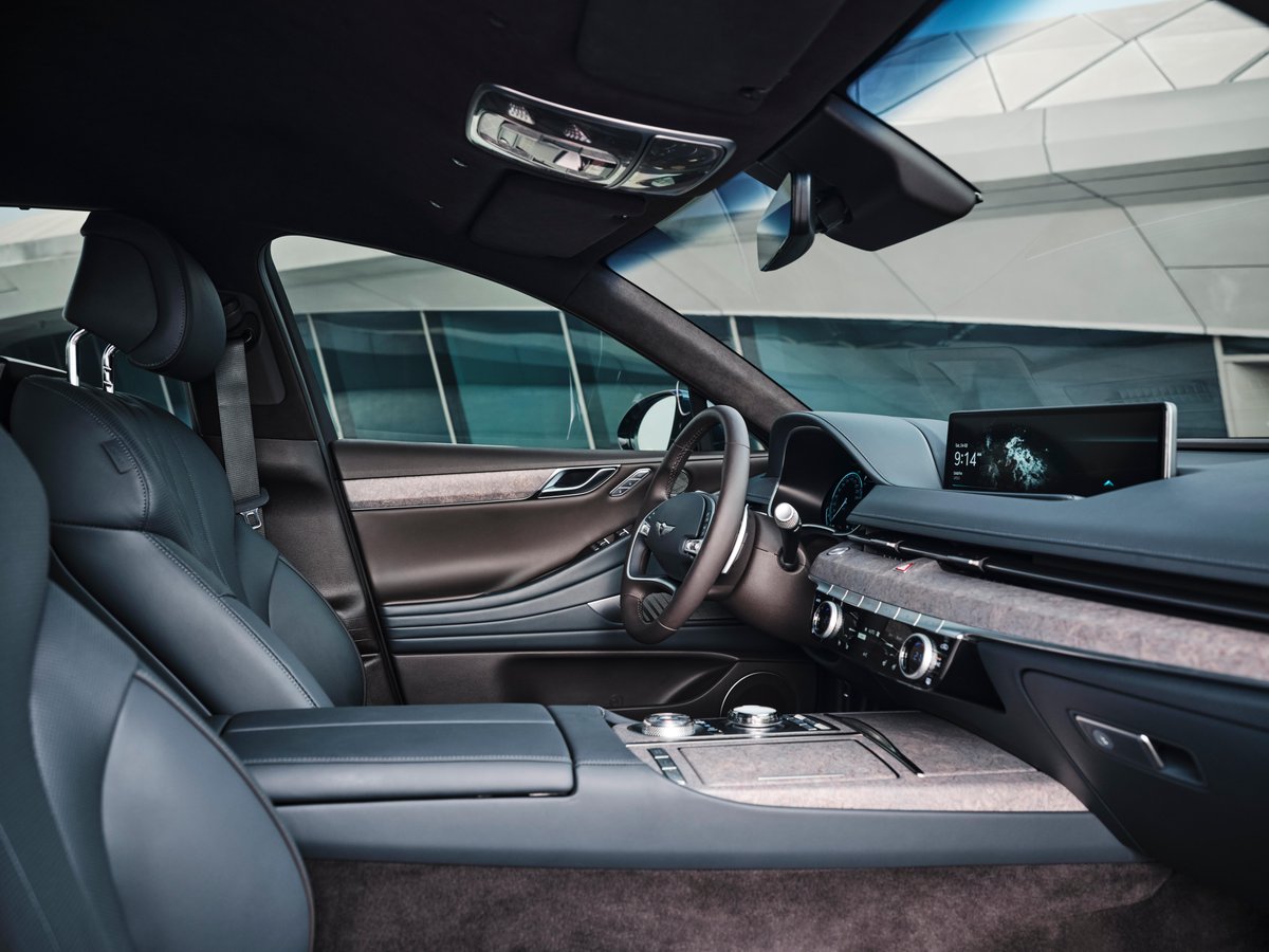 Genesis_MEA's tweet photo. Every detail inside the G80 is designed for comfortable luxury, from premium leather seats all the way to cutting-edge technology.
#Genesis #GenesisME #ElectrifiedG80 https://t.co/cXlbgsd78I