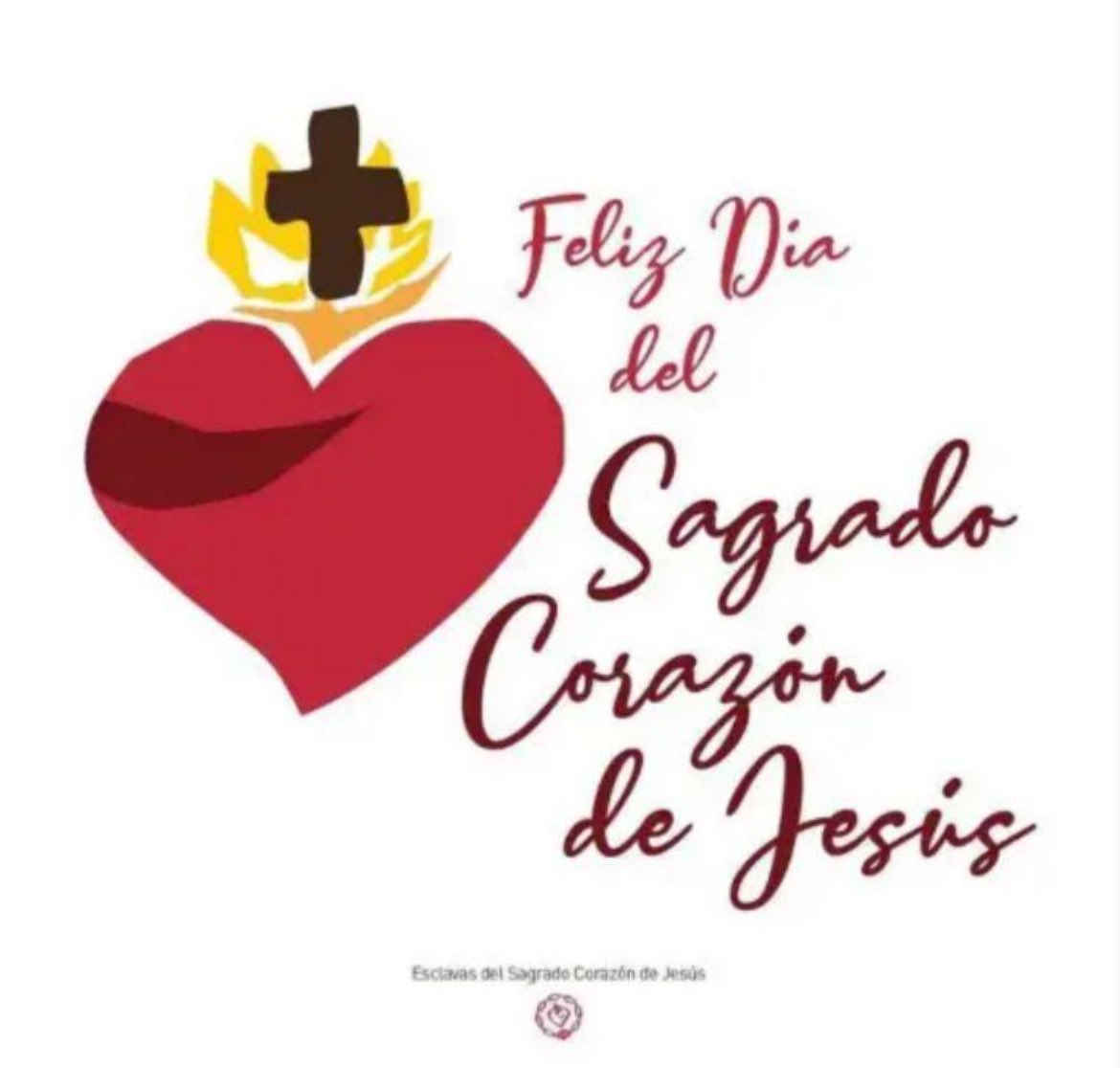 ID_Catolica's tweet photo. #SagradoCorazóndeJesús en vos confío ❤️‍🔥 https://t.co/x6Xp9lZ8U6