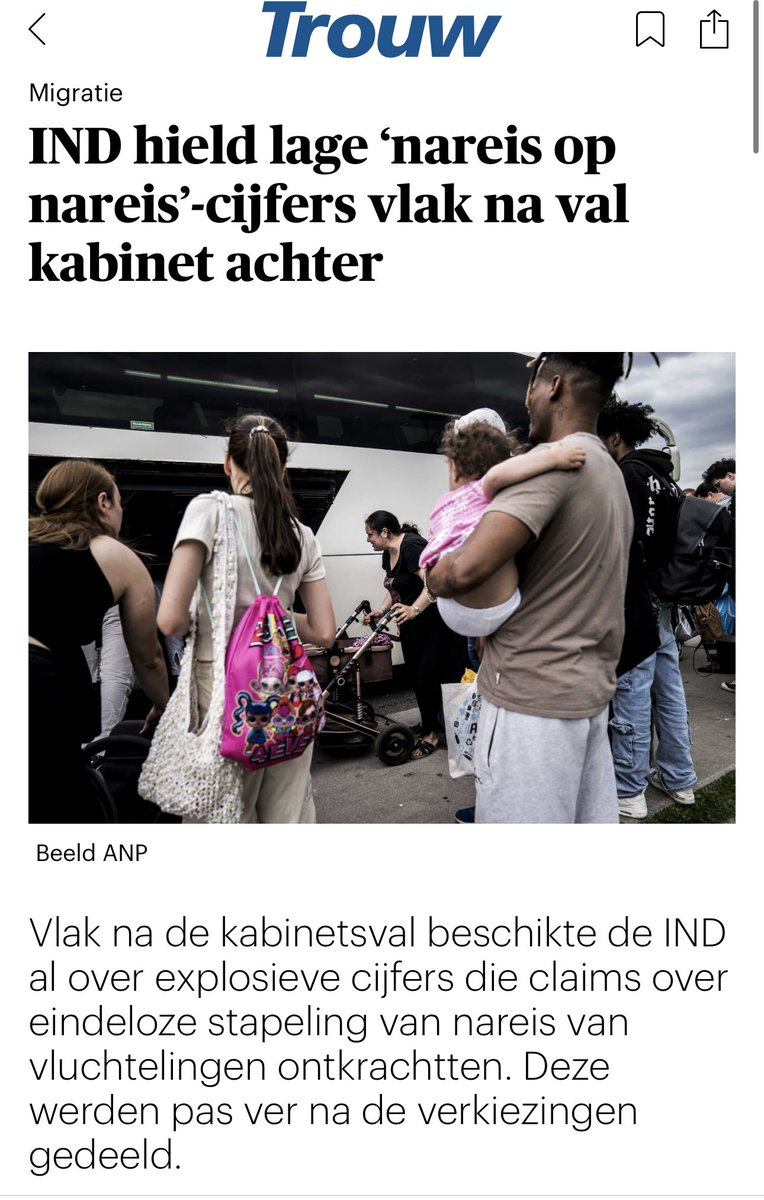 Kati Piri (@katipiri) on Twitter photo Kabinet opblazen over fabels <a href="/DilanYesilgoz/">Dilan Yesilgöz - Zegerius</a>. En vervolgens dit achterhouden tot ná de verkiezingen.
Poging 4 (!) om meerderheid te krijgen voor debat over dit schandaal.
“IND hield lage ‘nareis-op-nareis’-cijfers vlak na val kabinet achter”
trouw.nl/binnenland/ind… Kabinet opblazen over fabels <a href="/DilanYesilgoz/">Dilan Yesilgöz - Zegerius</a>. En vervolgens dit achterhouden tot ná de verkiezingen.
Poging 4 (!) om meerderheid te krijgen voor debat over dit schandaal.
“IND hield lage ‘nareis-op-nareis’-cijfers vlak na val kabinet achter”
trouw.nl/binnenland/ind…