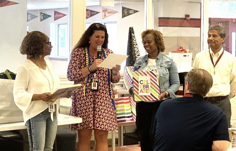 A lot of sad goodbyes today, but excited and happy about what’s next for our Seminole staff that are moving on from WMS. Once a Seminole, Always a Seminole. ❤️🖤<a href="/1PrincipalOwens/">Angela B. Owens</a>