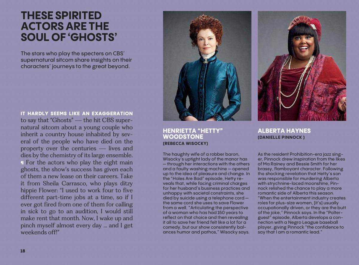MaxJGao's tweet photo. Meet the spirited ensemble of #GhostsCBS 👻

For @LATimes’ The Envelope: https://t.co/Tpw85NuoIX https://t.co/ERJpW64AqT