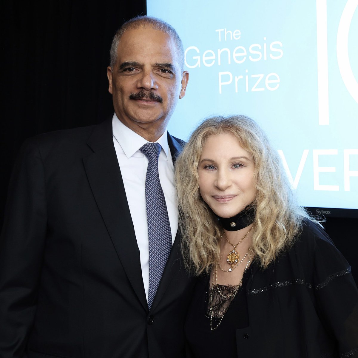 BarbraStreisand's tweet image. I was so pleased to have dinner last night with an impressive and honorable group including, former Attorney General Eric Holder, former Los Angeles Mayor Antonio Villaraigosa, Lt. Colonel Alex Vindman and of course the formidable E. Jean Carroll, who ensured Donald Trump was
