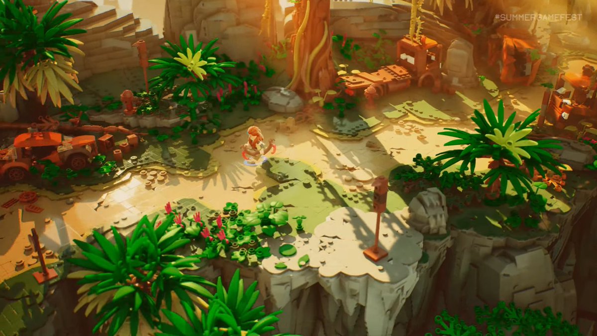 Krozthh's tweet photo. 🚨 ES OFICIAL: LEGO Horizon Adventures ha sido anunciado.

Llegará a finales de año para PlayStation 5, Nintendo Switch y PC. https://t.co/MstBULX1bY