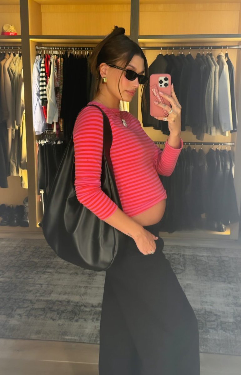 Hailey embarazada es yo después de desayunar