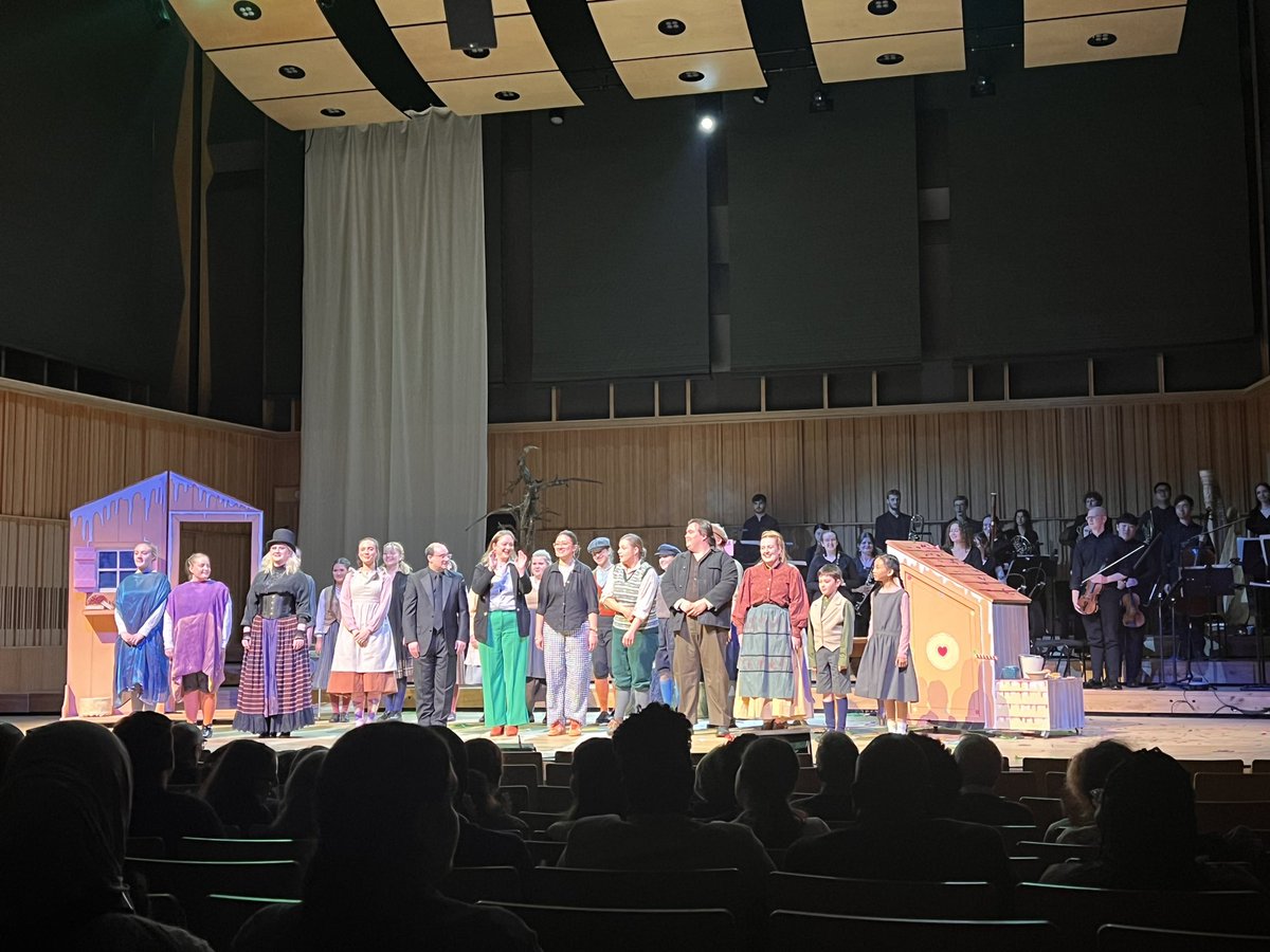 Stephen Maddock (@stephenm68) on Twitter photo Congratulations to all our brilliant students <a href="/BirmCons/">Royal Birmingham Conservatoire</a> for the 1st night of Hansel and Gretel this evening. Really touching (and fun!) production by <a href="/sophie_gilpin/">Sophie Gilpin</a>, beautifully conducted by Anthony Kraus.
Three more shows this weekend: Birmingham people, see you there!
<a href="/MyBCU/">Birmingham City University</a> Congratulations to all our brilliant students <a href="/BirmCons/">Royal Birmingham Conservatoire</a> for the 1st night of Hansel and Gretel this evening. Really touching (and fun!) production by <a href="/sophie_gilpin/">Sophie Gilpin</a>, beautifully conducted by Anthony Kraus.
Three more shows this weekend: Birmingham people, see you there!
<a href="/MyBCU/">Birmingham City University</a>