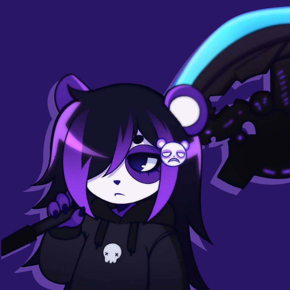 sen_xxii's tweet photo. Can I axe you a question? Awesome comm from the lovely @MitzyMeep 

Thank you again for having me https://t.co/4ttvN1dVHu