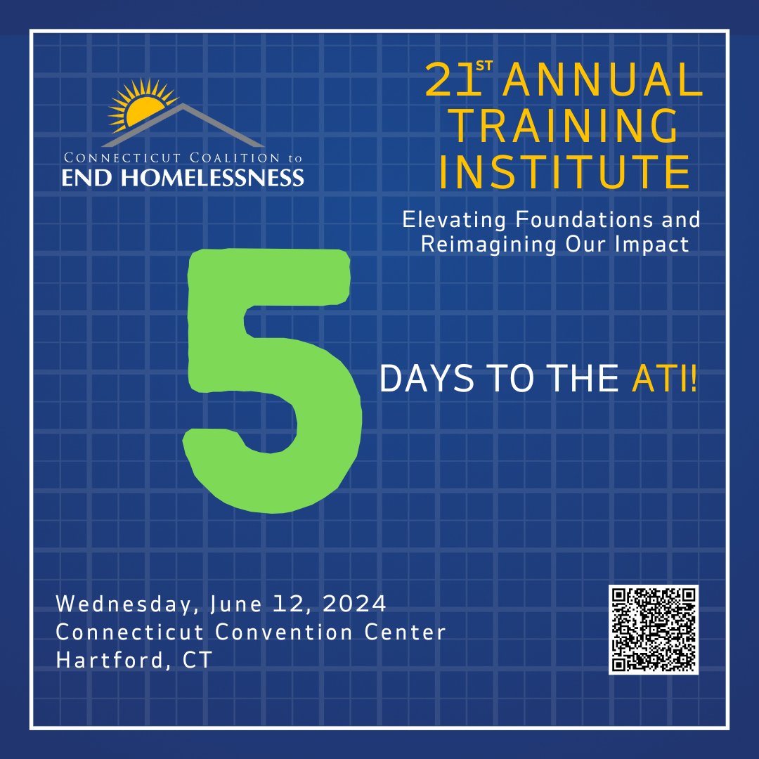CTCoalitionEH's tweet photo. The countdown to #ATI2024 is on! ⏳ Only 5 days left! Ticket sales end at 5 PM on June 10th. Don't miss out on this transformative event. Register now! https://t.co/7ETs49I16q https://t.co/ZoNDSb9nMY