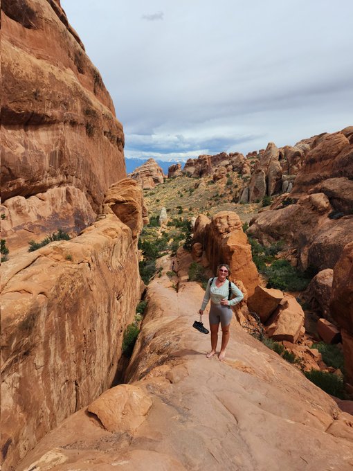 #flashbackfriday hiking @ArchesNPS  23 miles in 2 days  Breathtaking beauty Living history  Can't wait<a href="/tag/flashbackfriday"class="tags">#flashbackfriday</a><a class="tags" target="_blank" title="On Twitter" href="/?out=eyJ0eXAiOiJKV1QiLCJhbGciOiJIUzUxMiJ9.eyJpYXQiOjE3MjI5NzE4ODcsImlzcyI6InR3cG9ybnN0YXJzLmNvbSIsIm5iZiI6MTcyMjk3MTg4NywiZXhwIjoxNzU0NTA3ODg3LCJyZWRpcmVjdF91cmwiOiJodHRwczovL3R3aXR0ZXIuY29tL0FyY2hlc05QUyJ9.Ui8of7t5lK4OpSPZxjbZi6iyqAwgOc3hshf8bNhsTWWsud3l9DOevc0lkSirTQ9LxrYcFw9MoEgtx9fpXCIibw">@ArchesNPS</a><a href="/tag/hiking"class="tags"><span>#hiking</span></a><a href="/tag/nationalparks"class="tags"><span>#nationalparks</span></a><a href="/tag/nailsalon"class="tags"><span>#nailsalon</span></a><a href="/tag/explorethe"class="tags"><span>#explorethe</span></a>