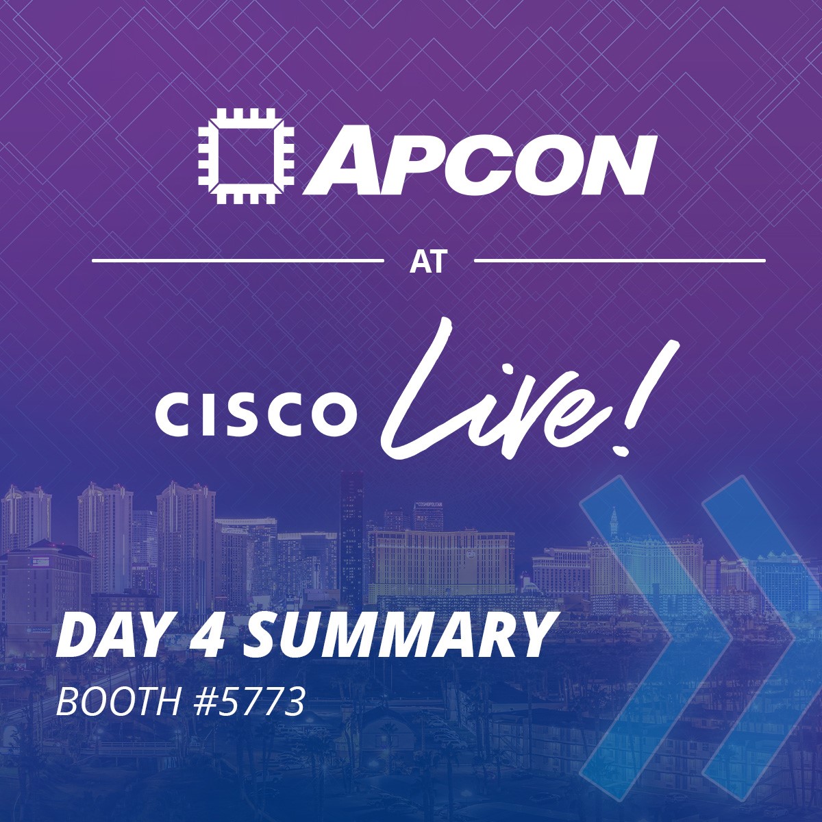 APCON's tweet image. Yesterday @APCON wrapped up Day Four at the #CiscoLive #WorldofSolutions exhibit hall and enjoyed a team brunch. 👥 🎉 

Check out our Day Four recap photos and landing page announcements about our 3 Giveaway Winners! bit.ly/3RbXs2n 

#CiscoLive2024 #APCONatCiscoLive2024