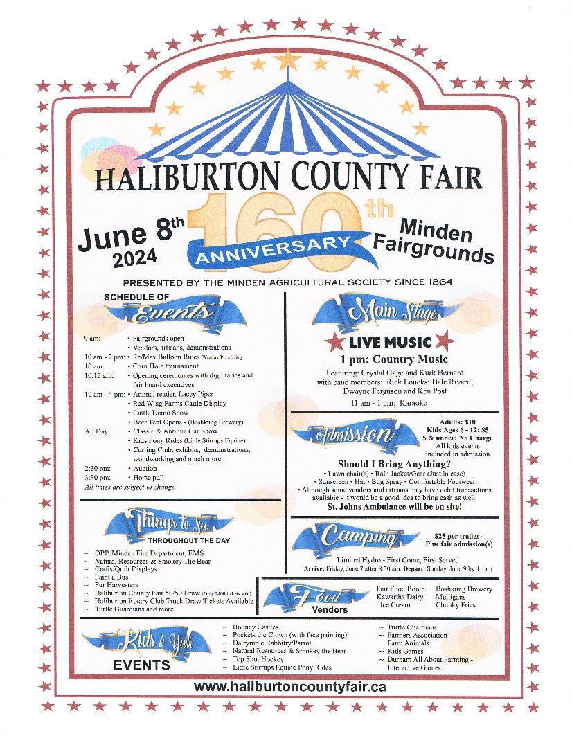 EquipmentOnt's tweet photo. A Busy Weekend Packed with Awesome Events to Enjoy:
Millbrook Fair - June 6-9
RAM Rodeo Tour - Headwaters June 8,9
Haliburton Fair - Minden, June 8
Paris Super Pull - Paris June 8
Walkerton Firefighters Association Touch a truck June 8
#Tractorpull #Fair2024 #OntAg #Ramrodeo https://t.co/17a2h4OPG4
