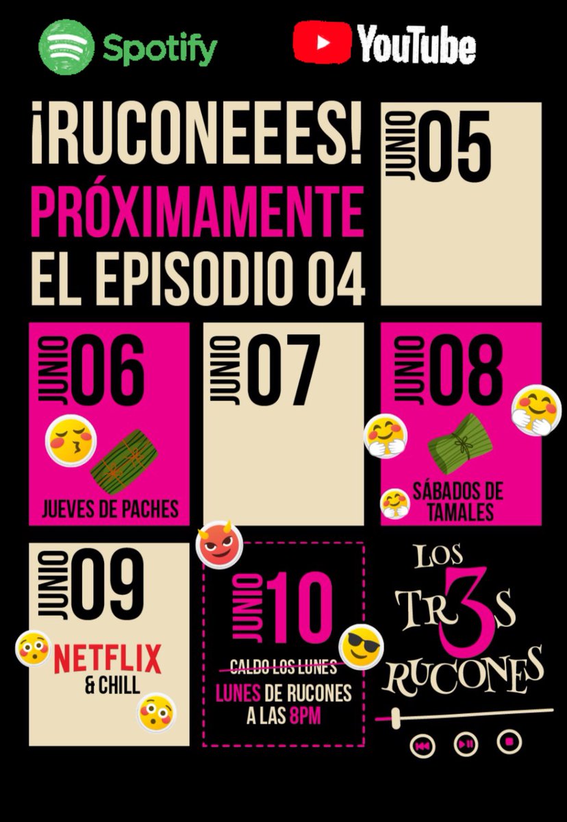 Nuevo episodio, no se lo pierdan. Los Tres Rucones youtube.com/@los3rucones?s… vía <a href="/YouTube/">YouTube</a> <a href="/Ronald_MacKay/">Ronald MacKay</a> <a href="/Goyodeleon/">Gregorio de Leon</a>