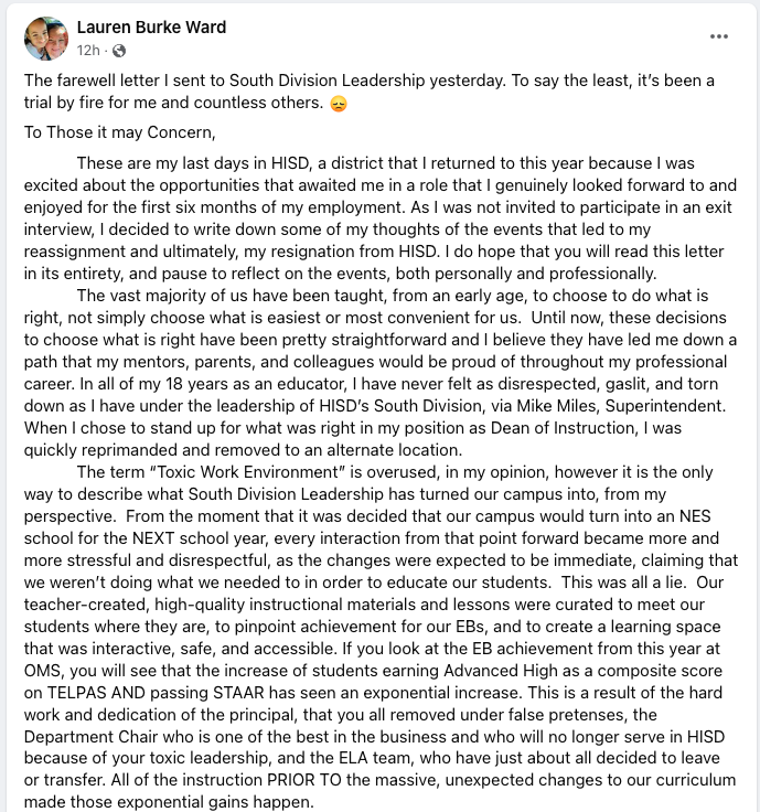 Houston Education Association-TSTA/NEA tweet media